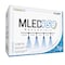 Miracle Led 450 Nanometer Indoor Grow Lght Kit Blue Spectrum 12W Repl 150W 4-Socket Corded Fixture w/Timer, 2PK 603538 - alternate 1